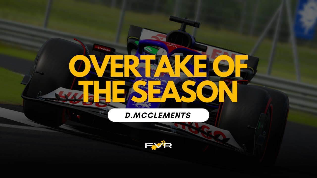 OVERTAKE OF THE SEASON | Dylan McClements&rsquo; move on Ledjen Rosenberg
