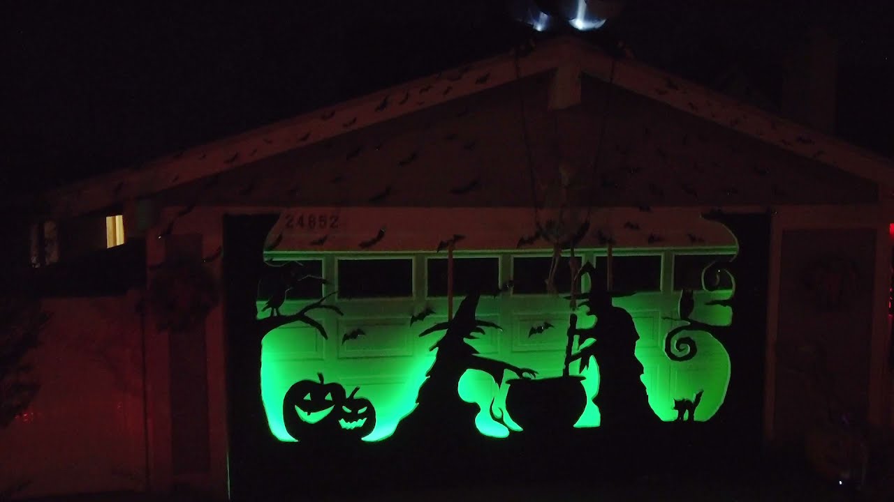 Drone Tours MVAC Halloween Decorations 2021