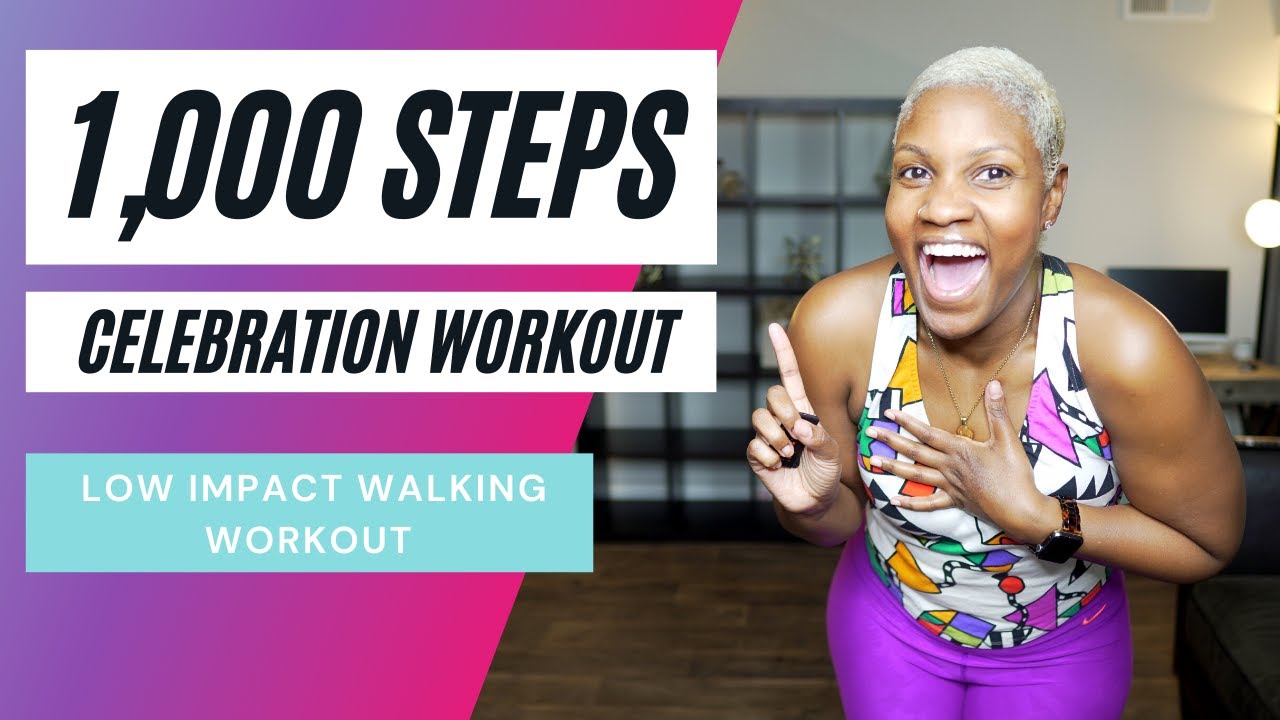 1000 Steps Walk | Fast Pace Walking Workout Indoors | Quick and fun | Moore2Health