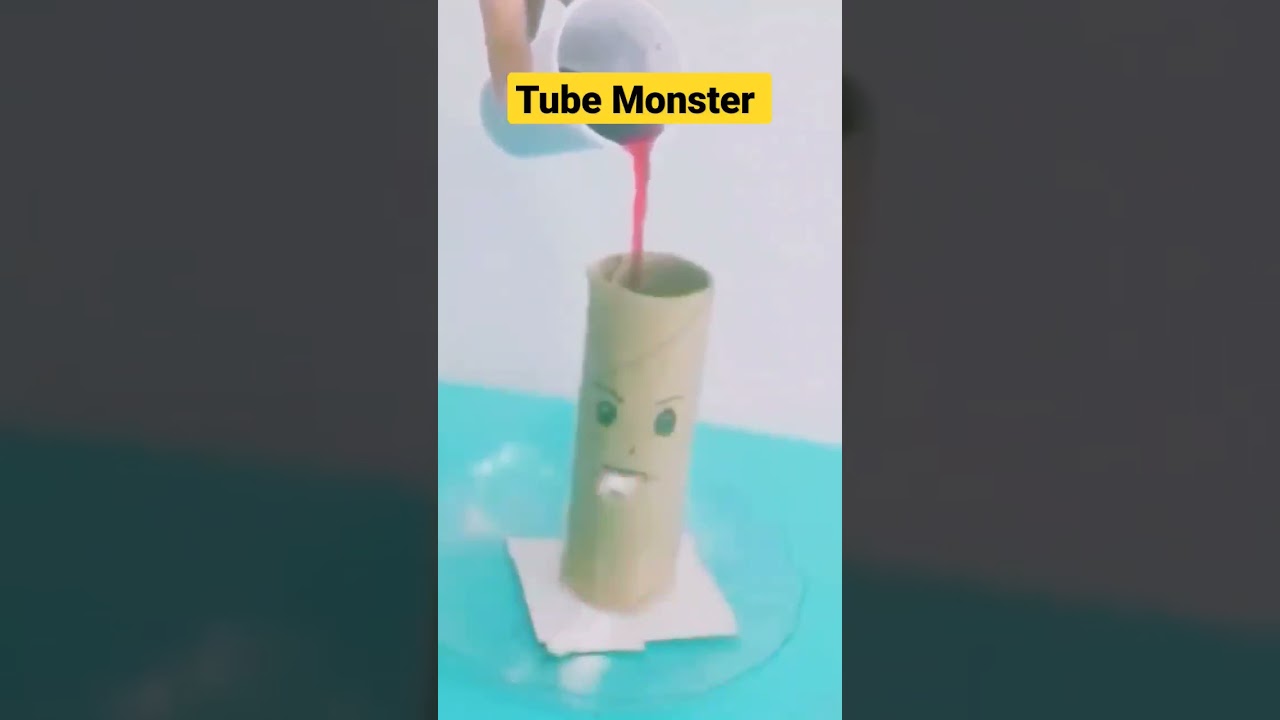 Halloween Science Experiments for Preschoolers | Tube Monster 