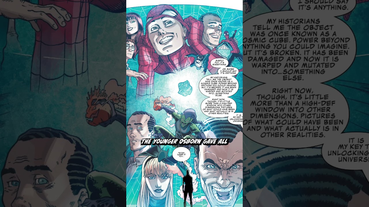 Imagine Norman Osborn becoming Spider-Man!