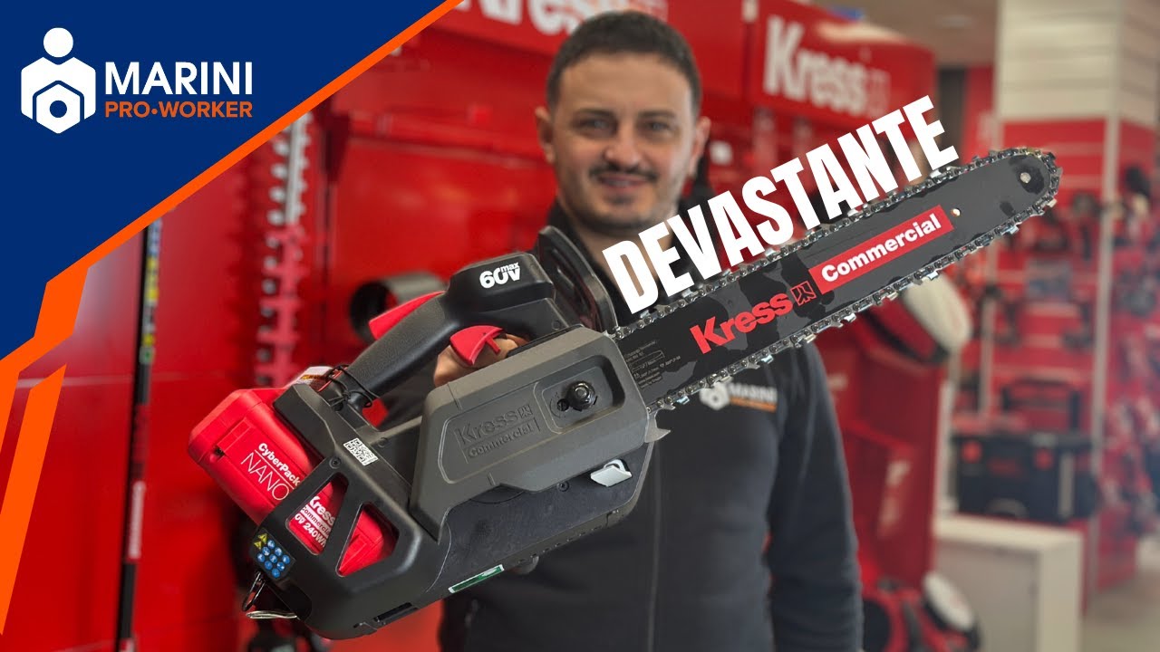 Motosega elettrica professionale- Kress KC320