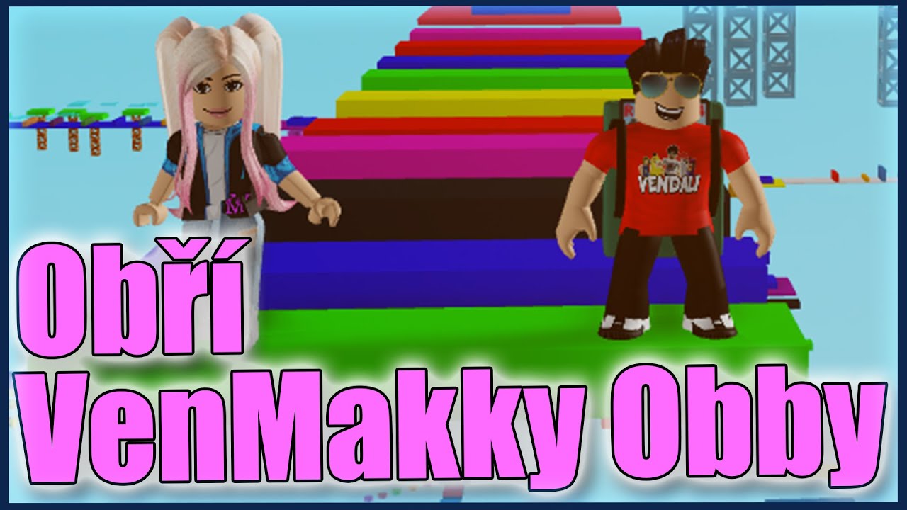 NOVÉ OBŘÍ VENMAKKY OBBY!😱😍 Roblox VenMakky Obby 5 w/@VendaliRoblox
