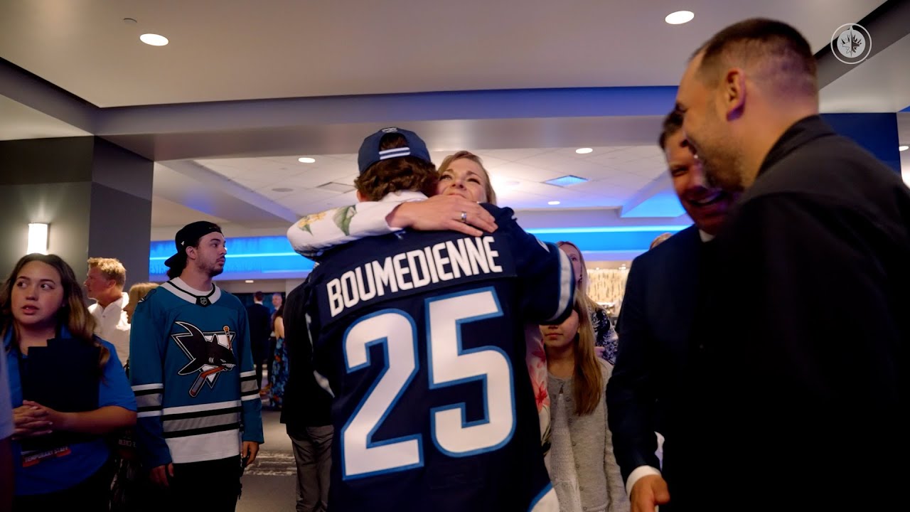 Behind-the-scenes with Sascha Boumedienne at the 2025 NHL Draft!