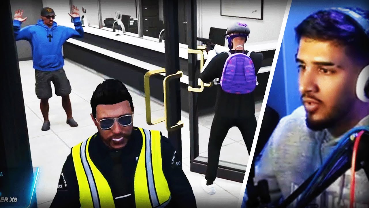 AJ HUNTER Faces Off With Robbers to Save a Hostage! | Prodigy RP | GTA RP
