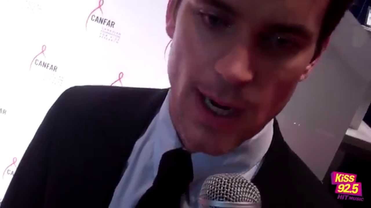 KiSS 92.5 headcam Interview - Matt Bomer - THE NORMAL HEART