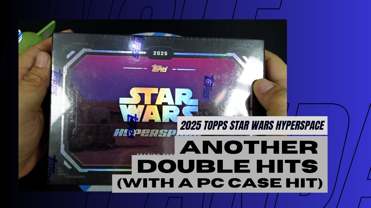 Getting your PC in a case hit sure feels different. 2025 Topps Star Wars Hyperspace