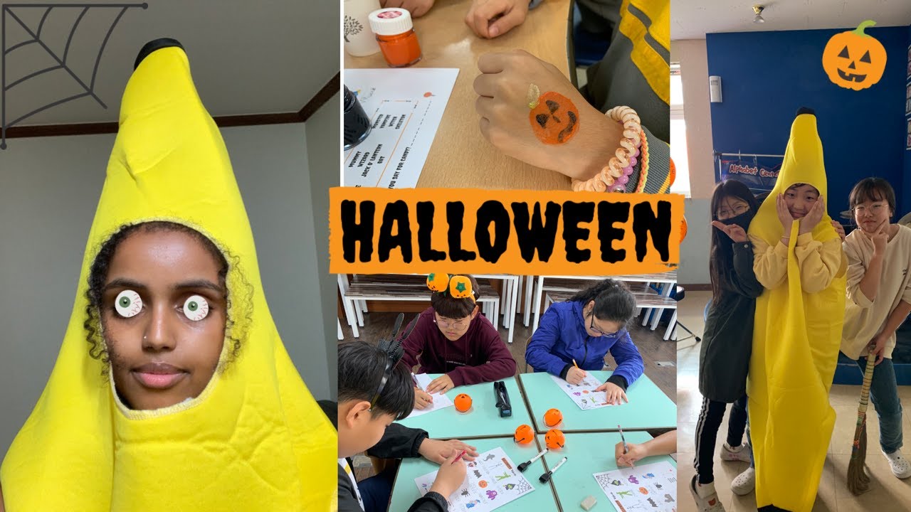 Halloween Festival in a Korean School | Life of an English Teacher