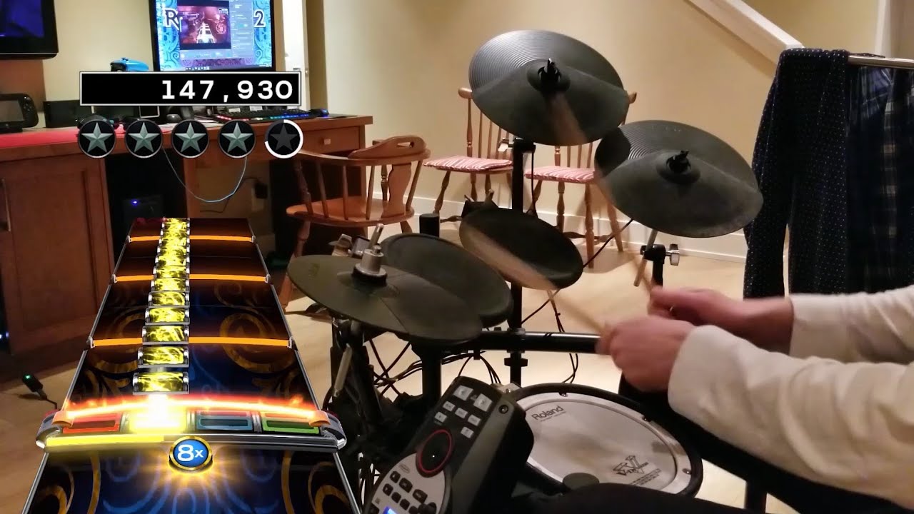 Sweet Leaf as made famous by Black Sabbath | Rock Band 4 Pro Drums 100% FC