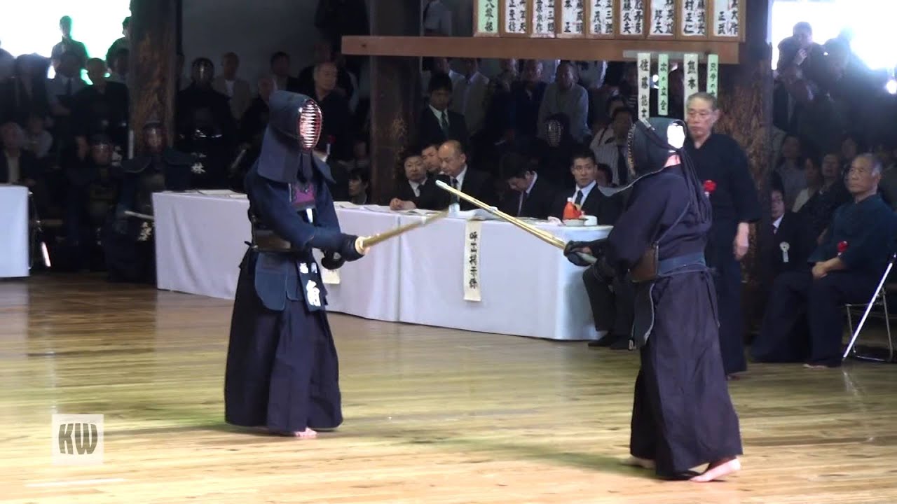 111th Kyoto Embu Taikai &mdash; Sumi sensei & Meguro sensei