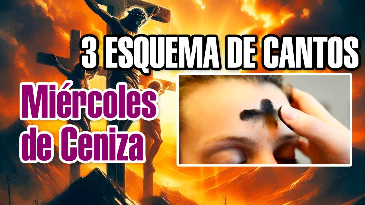 3 ESQUEMAS DE CANTOS PARA EL MIÉRCOLES DE CENIZA | LETRA Y ACORDES | COROS CATÓLICOS