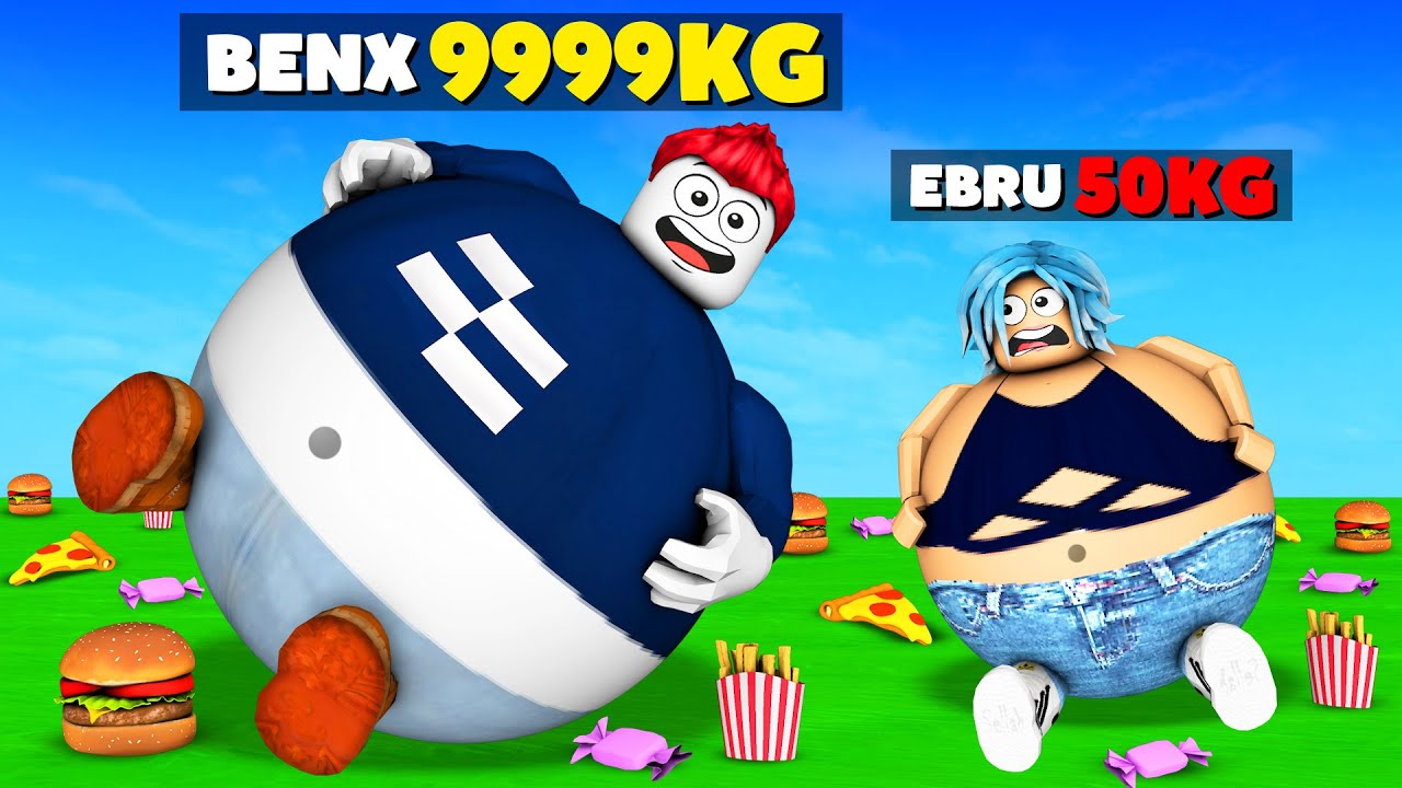 WIR WIEGEN 9999 TONNEN und ESSEN ALLE SPIELER! 😂 (Roblox)