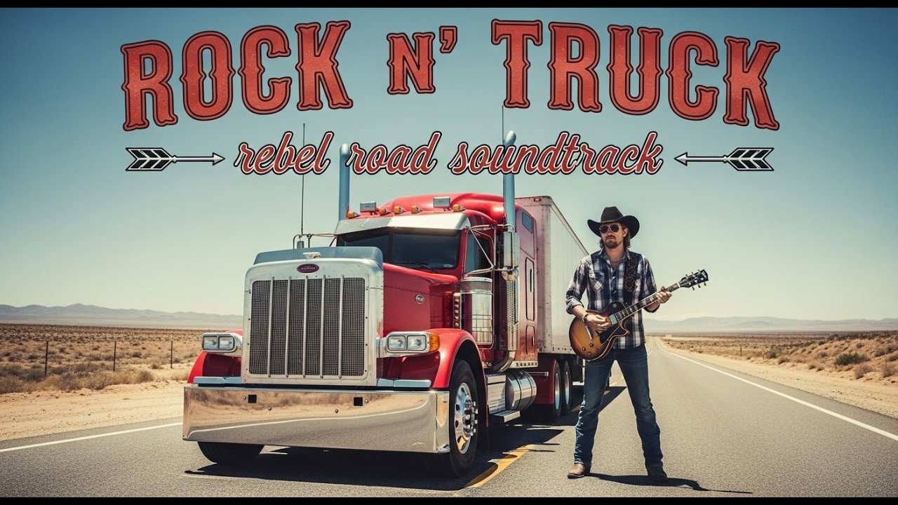 Rock N Truck Country 🔥 American Highway Trucker Music