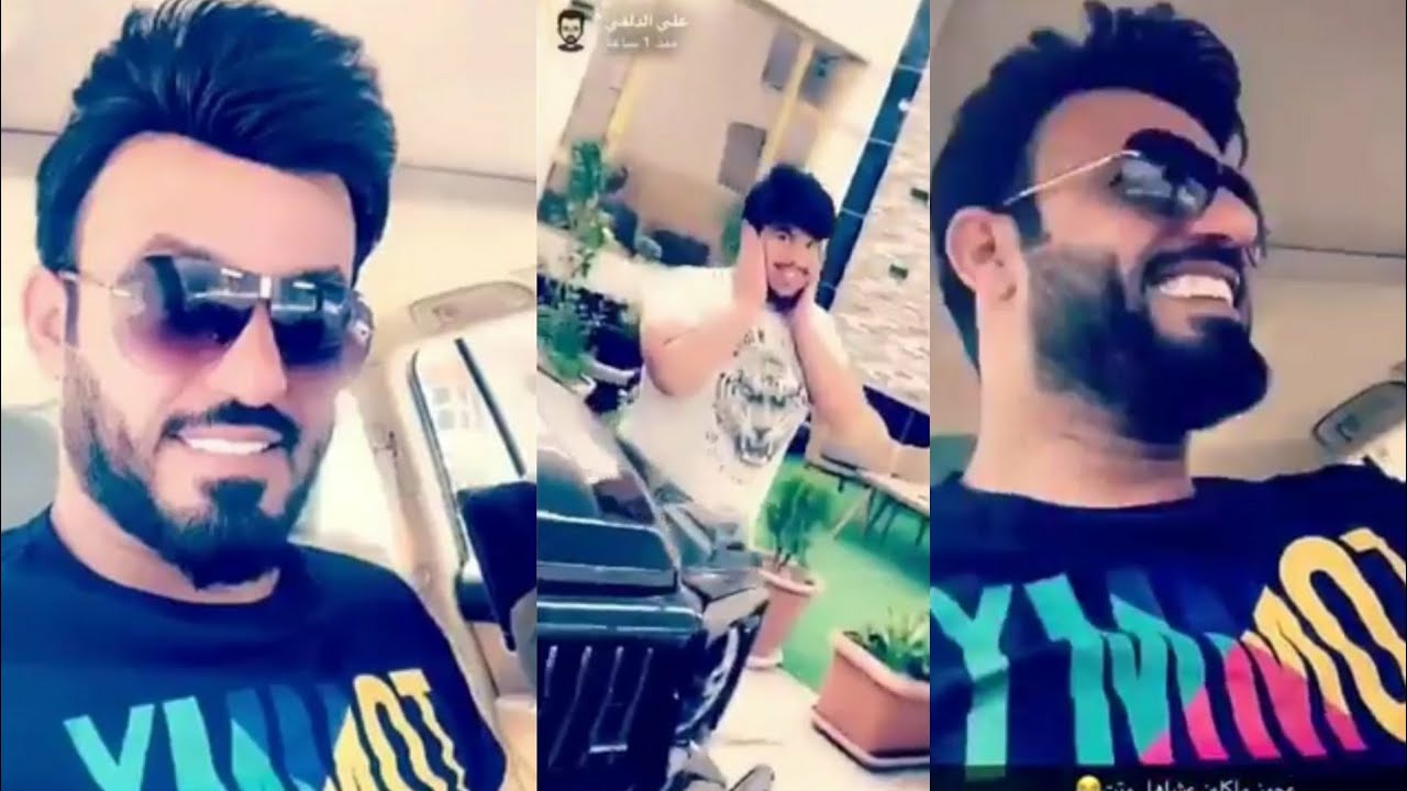 علي الدلفي مع كرار الخزعلي بس شوفو الملا شطالع😍❤وخطيه كرار ضايج لأن محد يكله ضعفان😂
