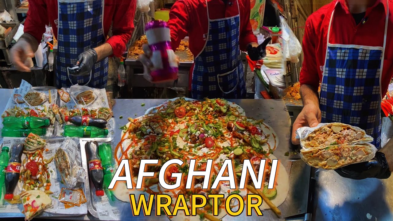 Peshawar KPK Famous Afghani Wraptor In Just 500 😍 | Street Food Peshawar Pakistan 🇵🇰