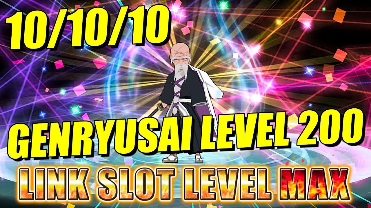 YAMAMOTO LINK SLOT 10/10/10 MAXED OUT GAMEPLAY! Bleach Brave Souls