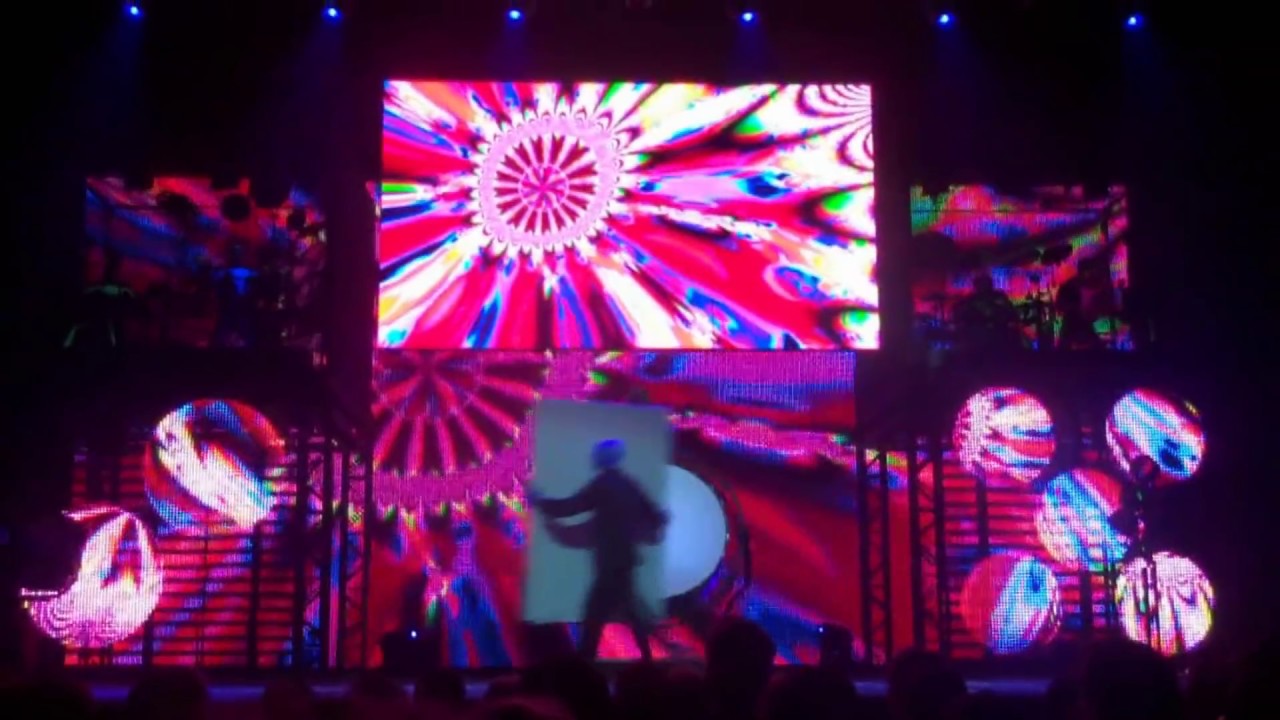 Blue Man Group New Human Paint Brush Orlando 2012