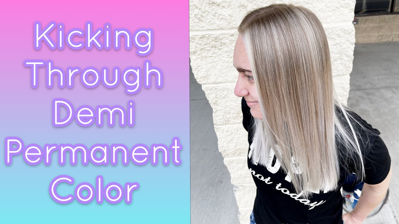 HOW TO REMOVE DEMI PERMANENT HAIR COLOR SAFELY IN ONE SESSION
