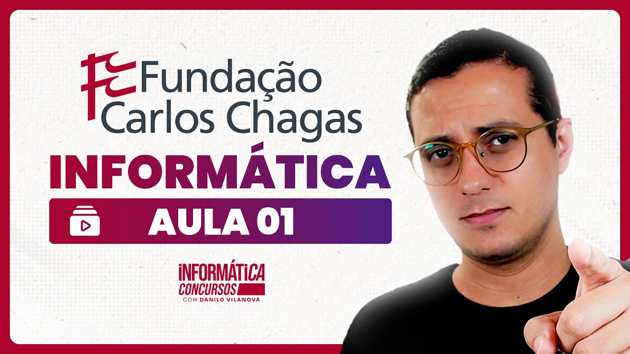 Aula 01 - Informática para banca FCC com Professor Danilo Vilanova #opior #concurso