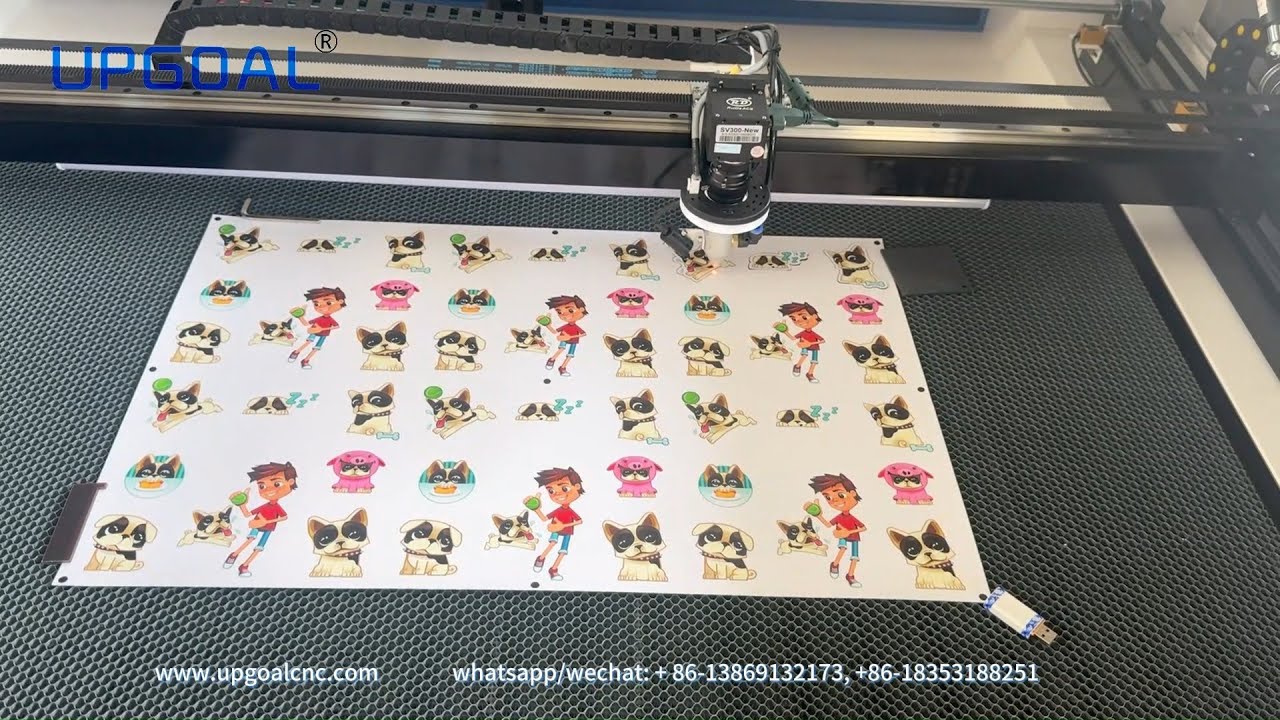 CCD Co2 Laser Cutting Engraving Machine 1300*900mm