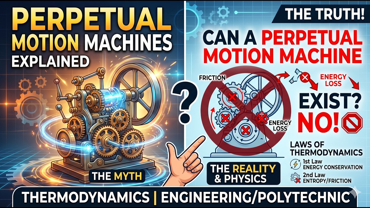 Can Zero Friction Create Perpetual Motion? //Perpetual Motion Machine of the 3rd Kind.