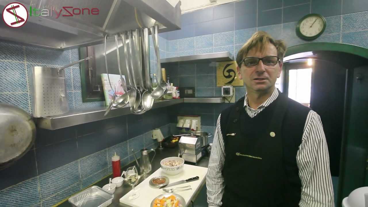 Preparazione del Patè di Seppie al Vento Ariel di Camogli