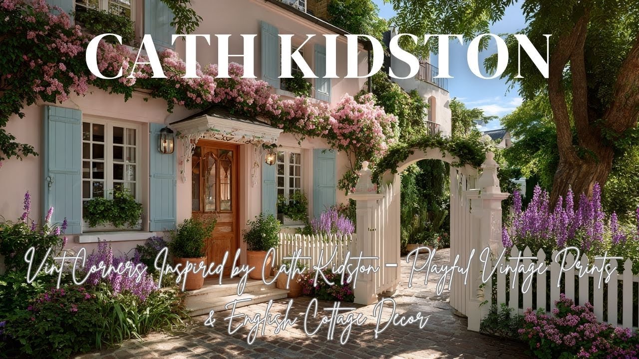 Vint Corners Inspired by Cath Kidston &ndash; Playful Vintage Prints & English Cottage Decor