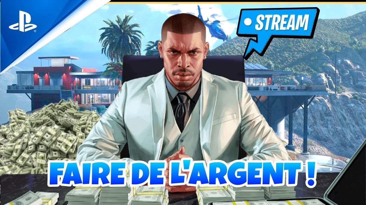 🔴LIVE🔴FARM & CAYO PERICO DANS GTAONLINE PS5 !!!