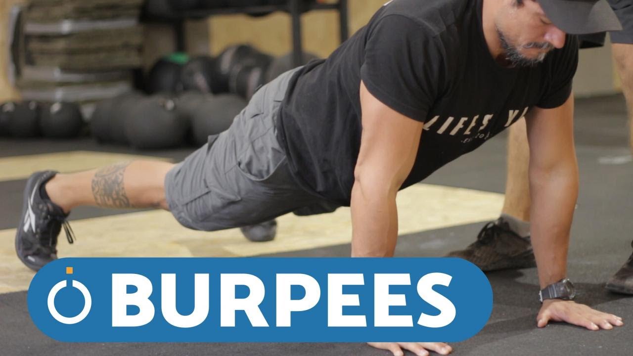 BURPEES RUTINA - Crossfit rutina