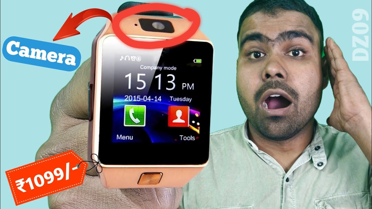 I Tested this Camera & Calling Smartwatch - DZ09 watch Detail Review!