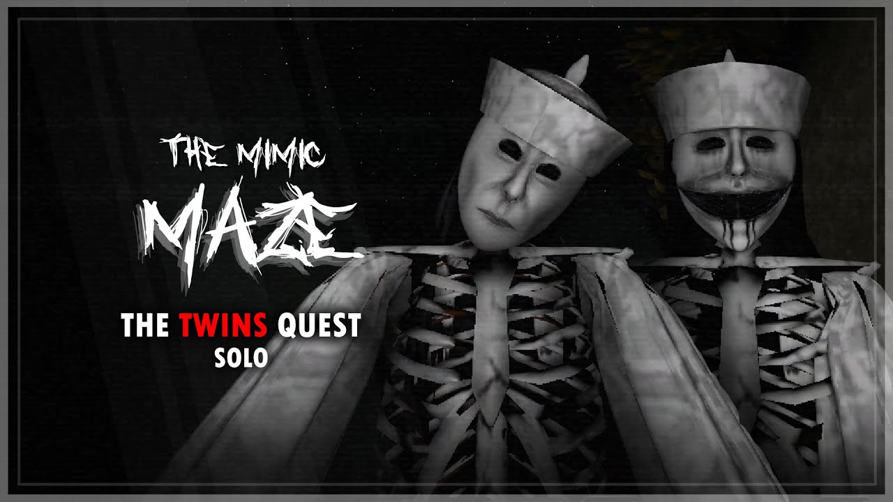 The Mimic Maze - The Twins Quest - Solo (Full Walkthrough) | Roblox