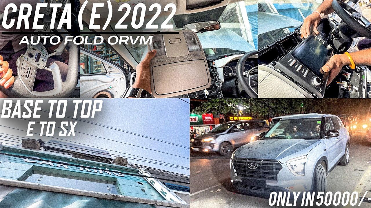Creta E 2022 Modified | Base To Top Modified In Only 50,000/- | Cheapest Modification For Creta 2022