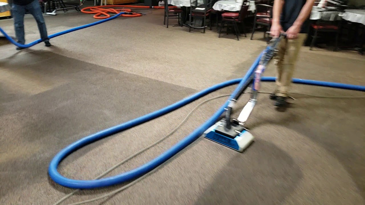 Testing 1-2-3! How we clean carpets with two units and 3 of us on gooey carpet. The Saiger's Team!