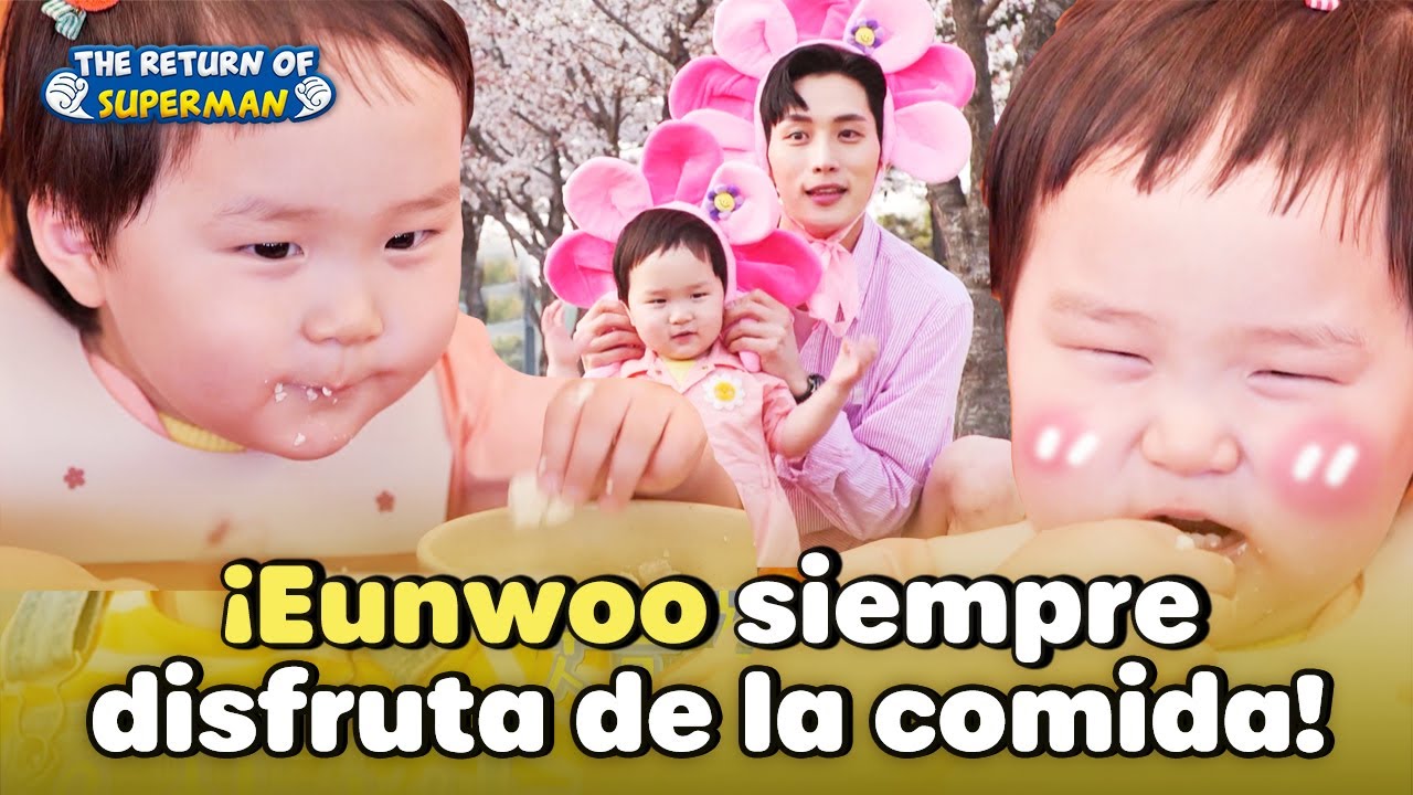 [ESP SUB] Eunwoo💙 ¡Siempre disfruta tanto de su comida! 😋🍴 | The Return of Superman | KBS 23.05.14
