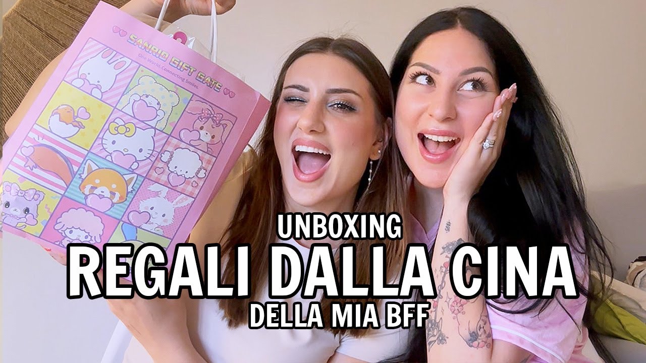 APRO I REGALI DALLA CINA DELLA MIA BFF 🎁