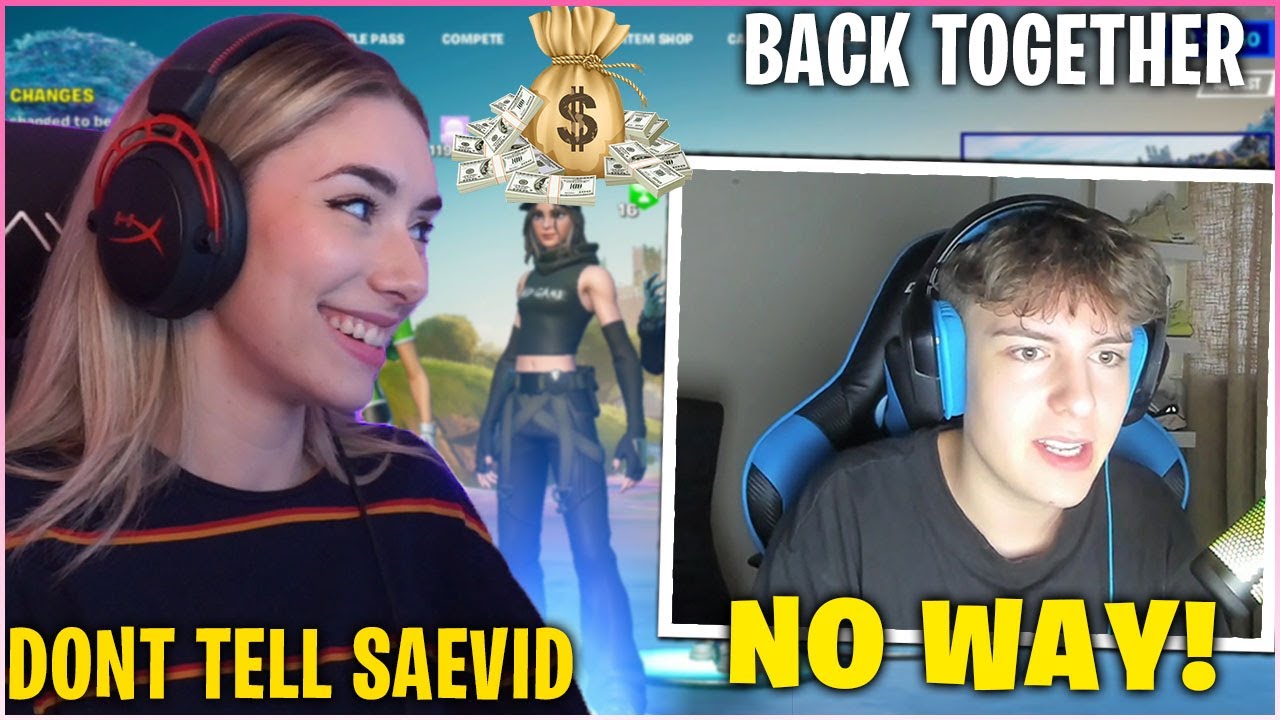 SOMMERSET SIMPS For CLIX For The FIRST TIME On Live STREAM! (Fortnite Funny Moments)