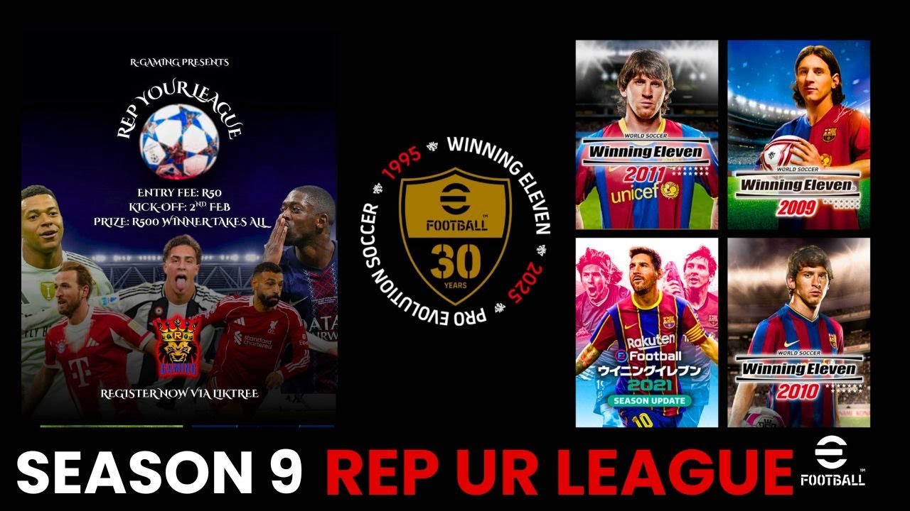 eFootball2026 Tournament Fixtures Round 6-9 SEASON 9