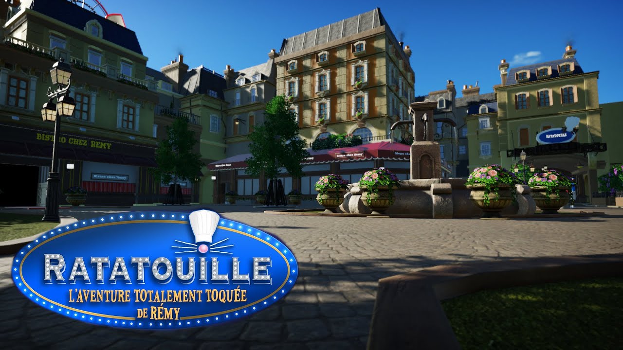 Ratatouille The Ride - Planet Coaster Recreation
