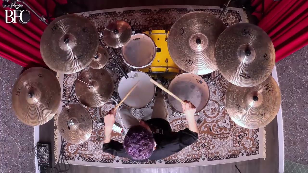 An&aacute;lise e Teste BFC Cymbals Pash&aacute; Made in Turkey Overview
