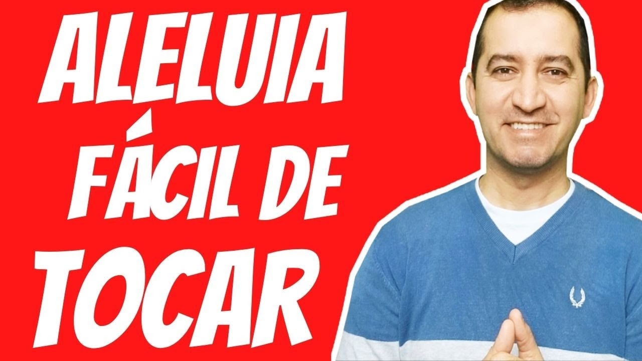 Aleluia Melodia Fácil no Teclado