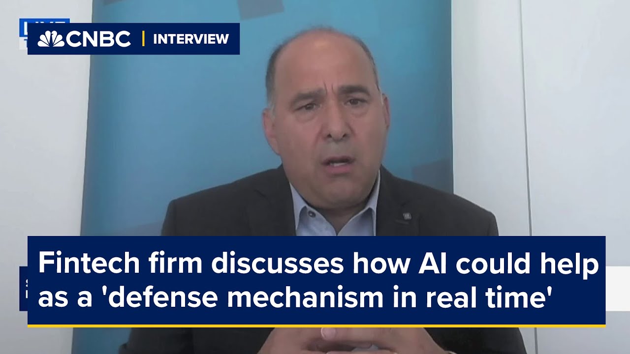 Cybersecurity: Fintech firm discusses how AI could help as a 'defense mechanism in real time'