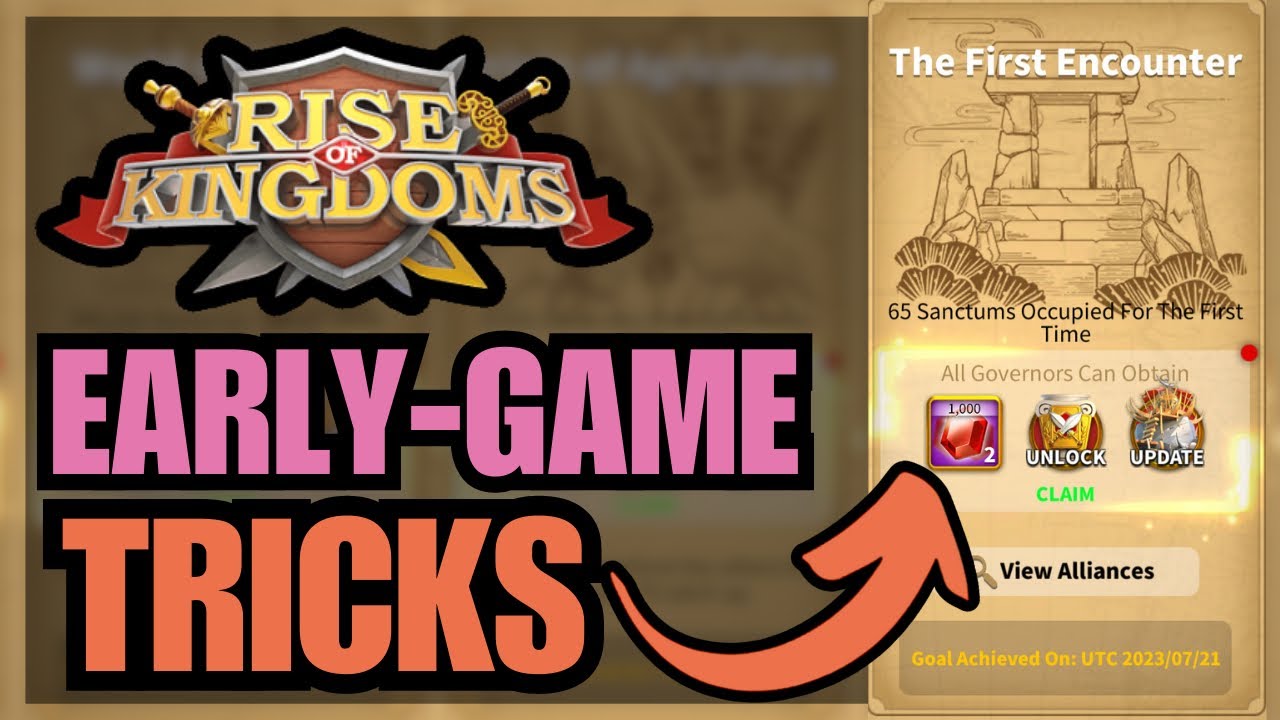 The LIFE CHANGING top Tricks to get MASSIVE ADVANTAGES! Rise of kingdoms