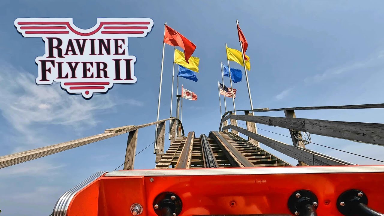 Ravine Flyer II Is OUTSTANDING! - 4K POV - Waldameer Park
