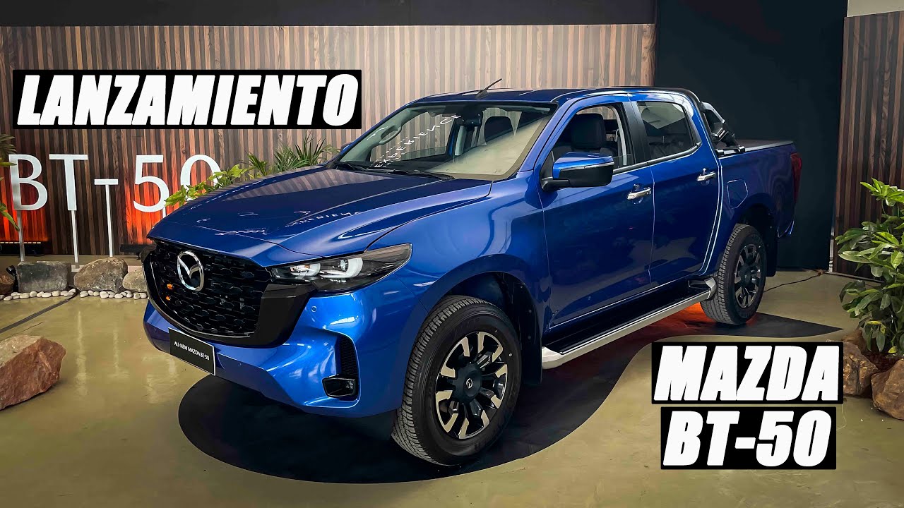 LANZAMIENTO / RENOVADA MAZDA BT-50 / MOTOR 3.0 TURBO DIESEL / CAJA 6MT - 6AT 4X4 / 187 HP - 459 NM