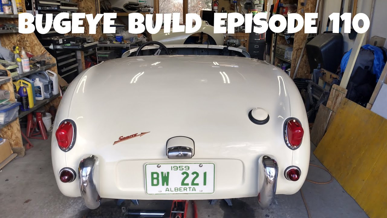 How I installed Austin Healey Sprite's rear bumpers. Bugeye Build Episode 110