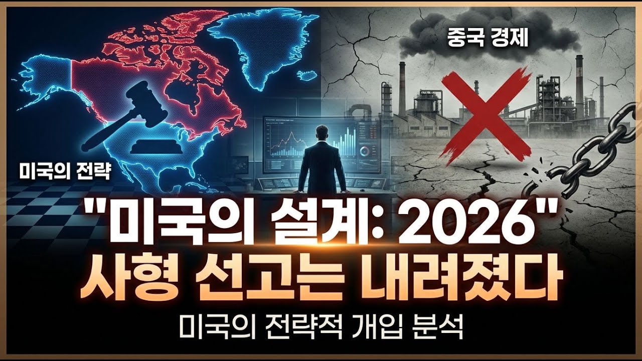 미국이 설계한 잔혹한 시나리오 2026년 중국 경제 사형 선고, 왜 스태그플레이션 공포인가
