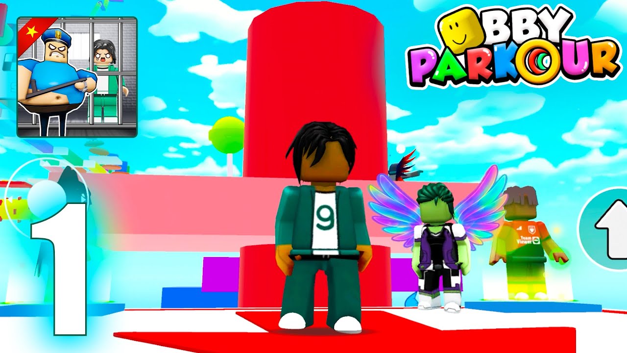 Prison Blox: Obby 3D Parkour - Gameplay #1 (Android)
