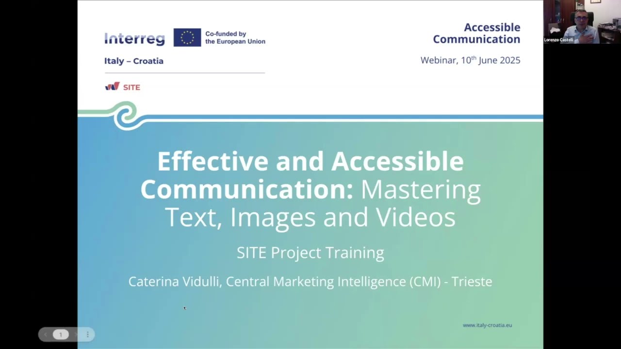 Webinar on Universal Effective Communication, 10 June 2025.