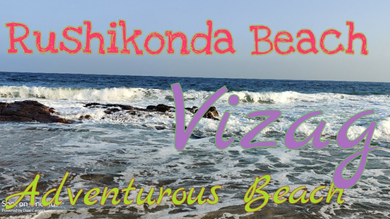 Rushikonda Beach!vizag! Vishakhapatnam!Best Beach
