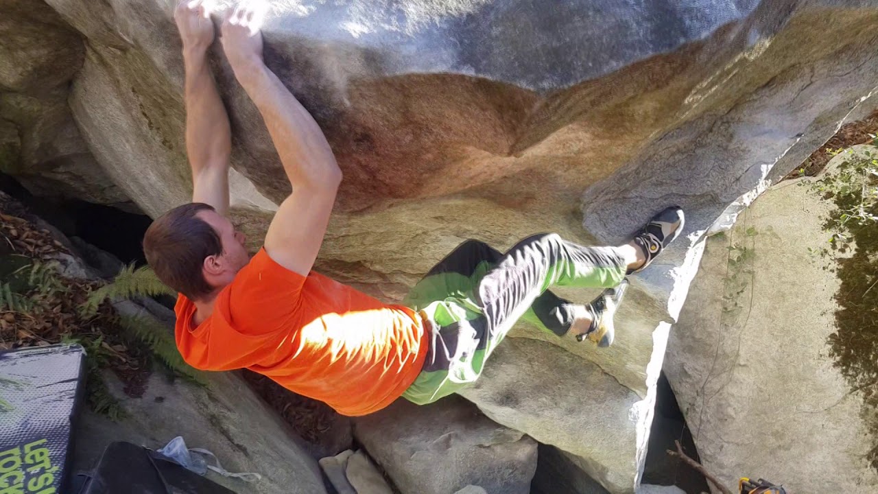 Switzerland bouldering New Year's trip 2018